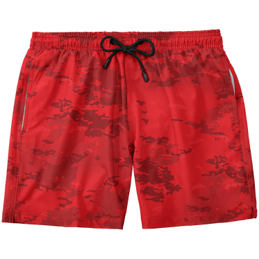 Blue Camo Swim Trunk Greater Half S Standard Length (7